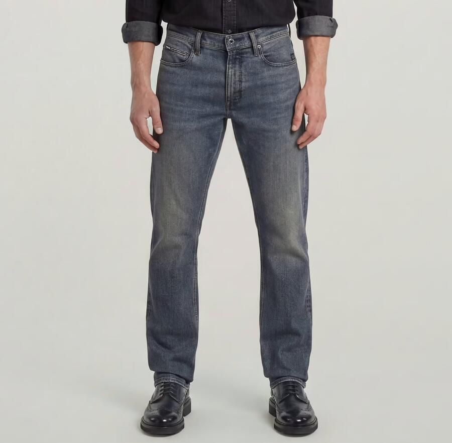G-Star Raw Skinny Jeans D23692 D775 MOSA STRAIGHT-G803 ANTIC SAND BLAST - Foto 17