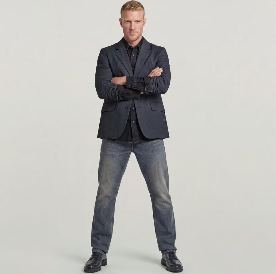 G-Star Raw Skinny Jeans D23692 D775 MOSA STRAIGHT-G803 ANTIC SAND BLAST - Foto 15