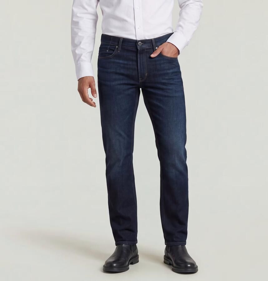 G-Star RAW Straight jeans Mosa Straight met lichte naden - Foto 10