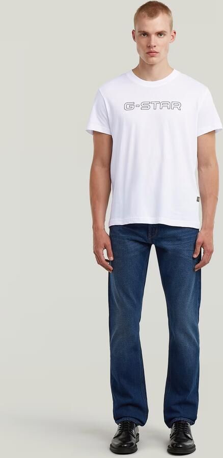 G-Star RAW Mosa Straight Jeans Donkerblauw Heren - Foto 5