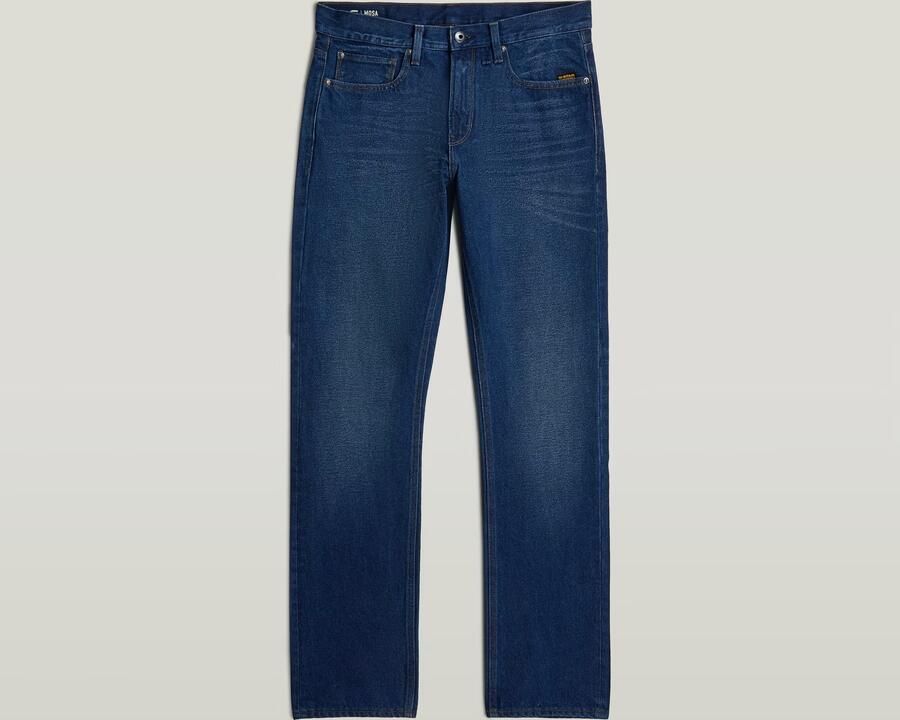 G-Star RAW Mosa Straight Jeans Donkerblauw Heren - Foto 4