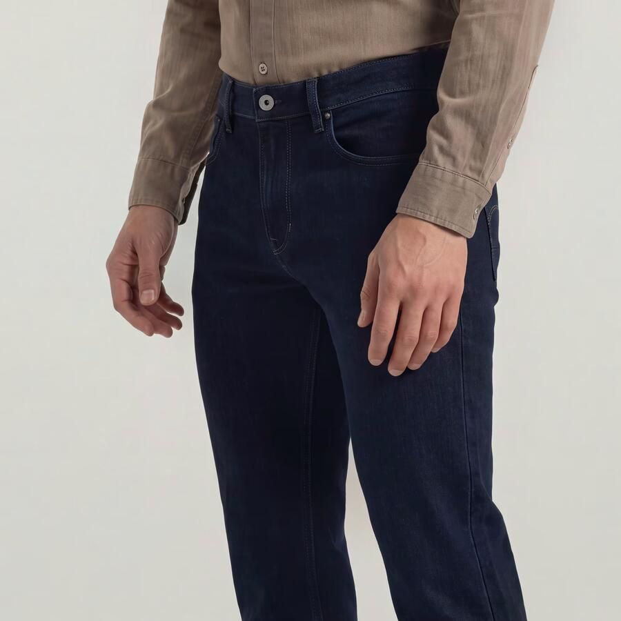 G-Star RAW Mosa Straight Jeans Donkerblauw Heren - Foto 2