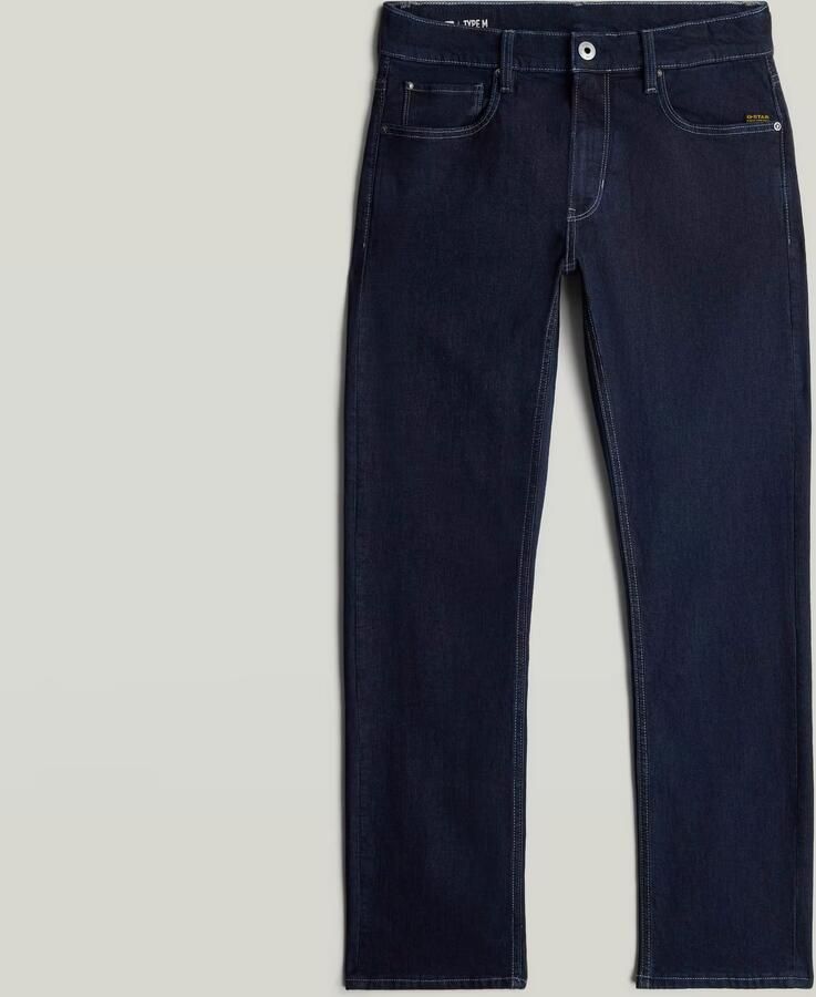 G-Star RAW Mosa Straight Jeans Donkerblauw Heren - Foto 6