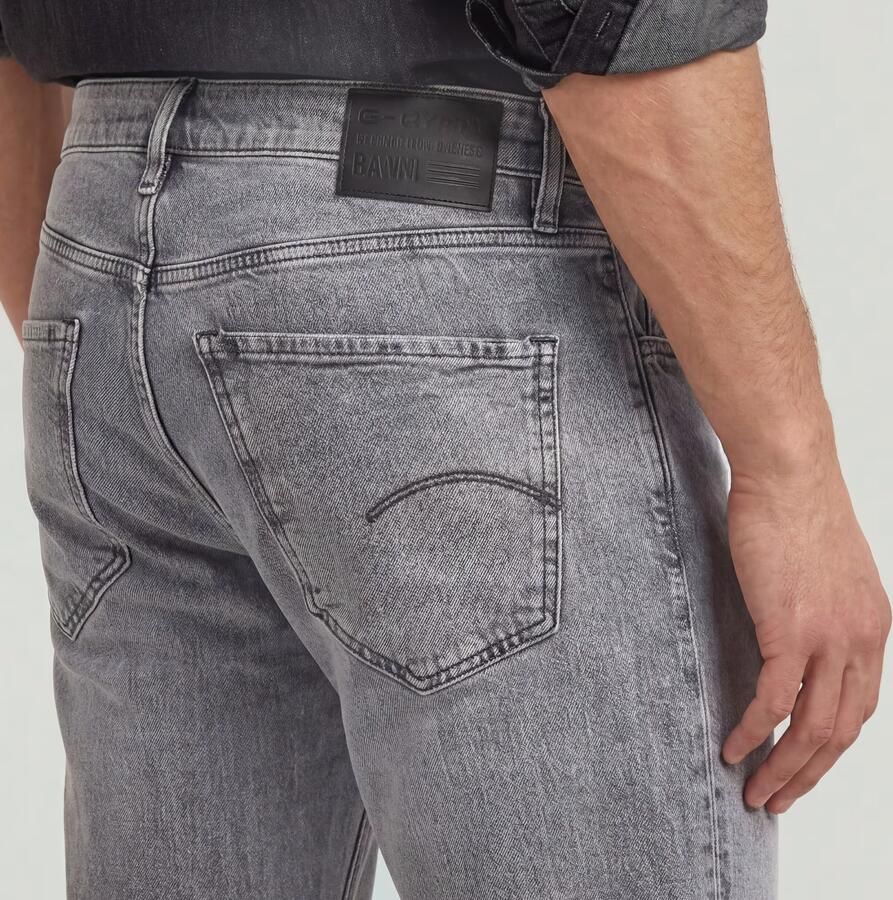 G-Star Raw Straight Jeans D23692-D931 MOSA-G324 FADED GREY NEBLINA - Foto 7