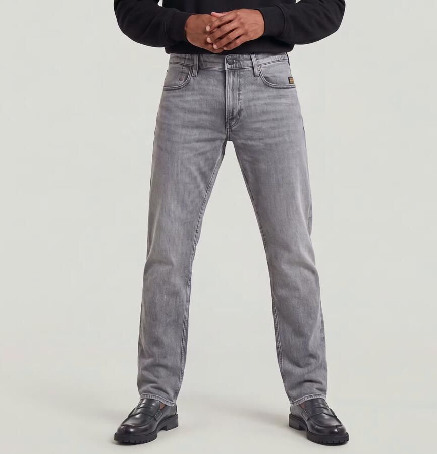 G-Star Raw Straight Jeans D23692-D931 MOSA-G324 FADED GREY NEBLINA - Foto 8