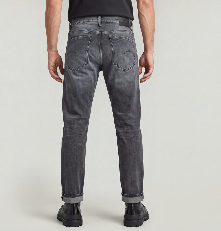 G-Star RAW Mosa Straight Jeans Grijs Heren - Foto 4