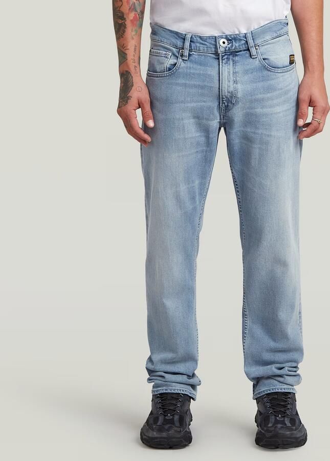 G-Star RAW Mosa Straight Jeans Lichtblauw Heren - Foto 7