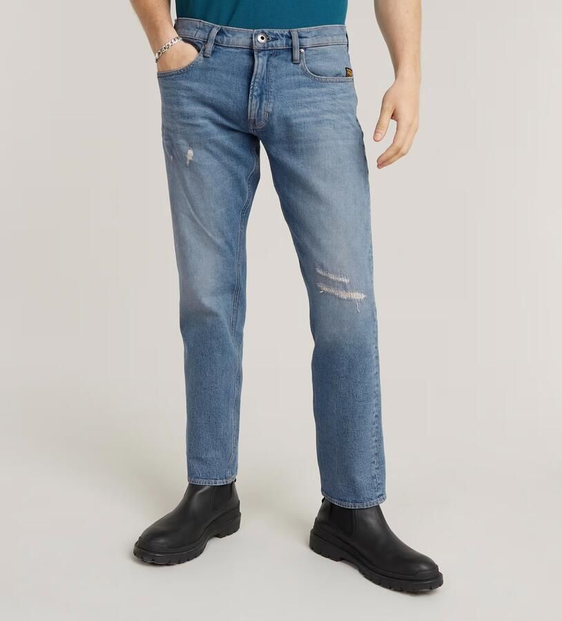 G-Star RAW Mosa Straight Jeans Lichtblauw Heren