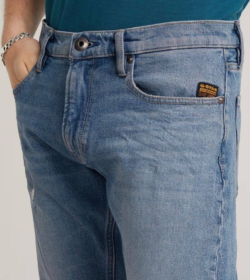 G-Star RAW Mosa Straight Jeans Lichtblauw Heren - Foto 6