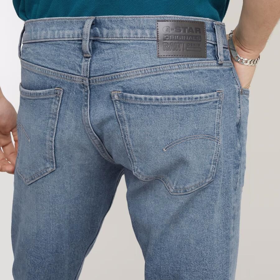 G-Star RAW Mosa Straight Jeans Lichtblauw Heren - Foto 4