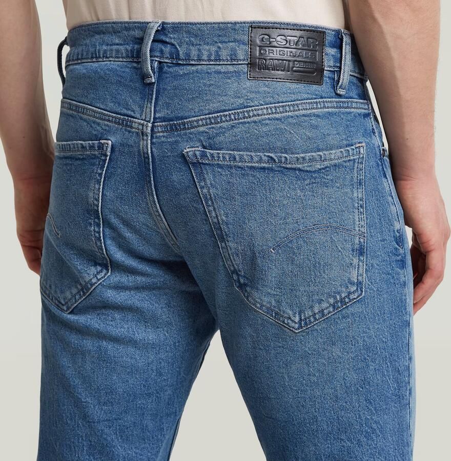 G-Star Raw Straight fit jeans met labelpatch model 'Mosa' - Foto 9