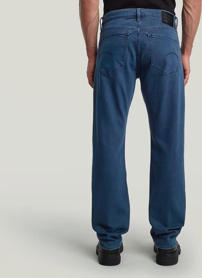 G-Star RAW Mosa Straight Jeans Midden blauw Heren - Foto 5