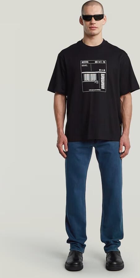 G-Star RAW Mosa Straight Jeans Midden blauw Heren - Foto 6