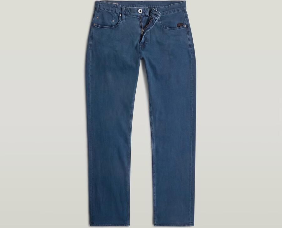 G-Star RAW Mosa Straight Jeans Midden blauw Heren - Foto 4