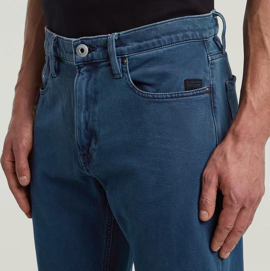 G-Star RAW Mosa Straight Jeans Midden blauw Heren - Foto 2
