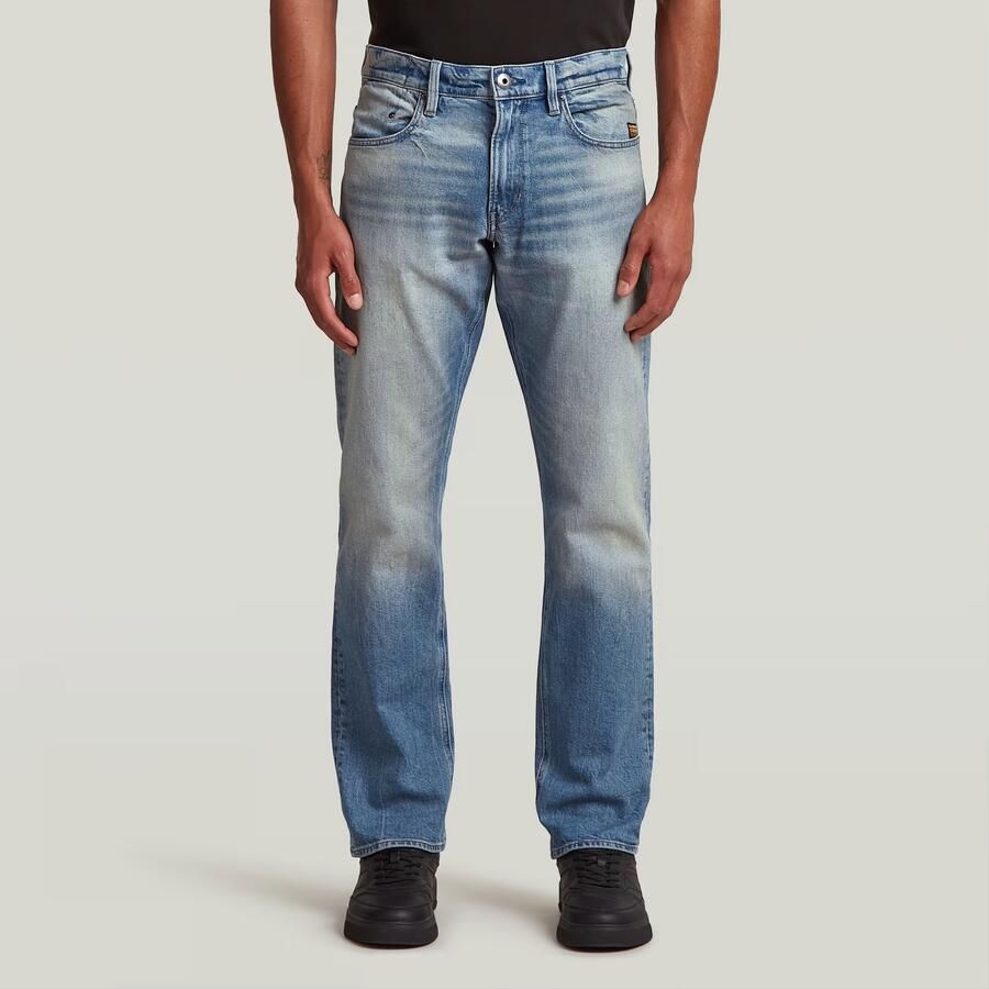 G-Star RAW Mosa Straight Jeans Midden blauw Heren - Foto 5