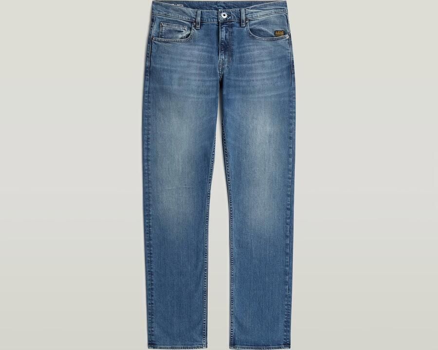 G-Star RAW Mosa Straight Jeans Midden blauw Heren - Foto 4