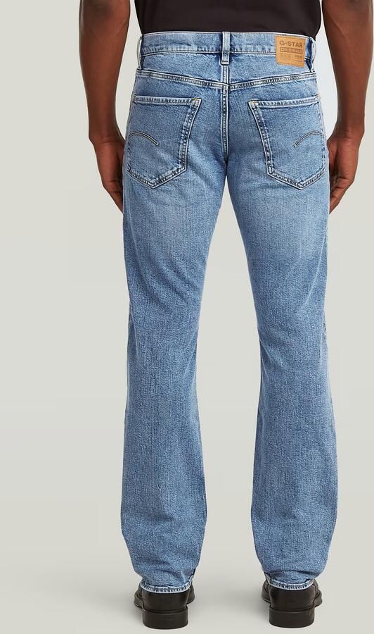 G-Star Raw Straight leg jeans met steek- en achterzakken model 'Mosa' - Foto 14