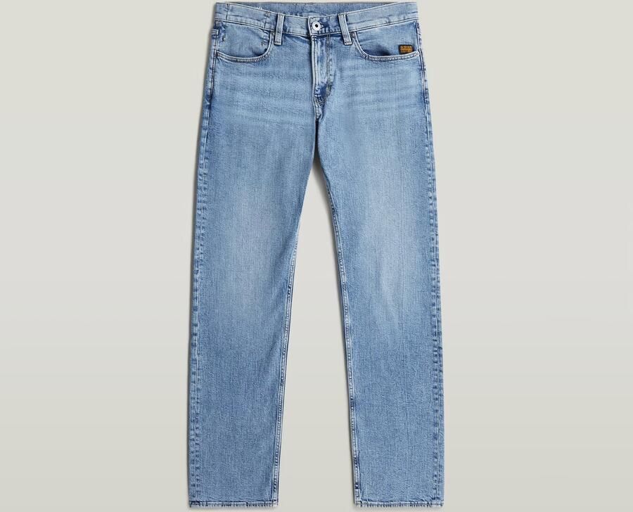 G-Star Raw Straight leg jeans met steek- en achterzakken model 'Mosa' - Foto 10