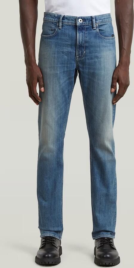 G-Star RAW Mosa Straight Jeans Midden blauw Heren