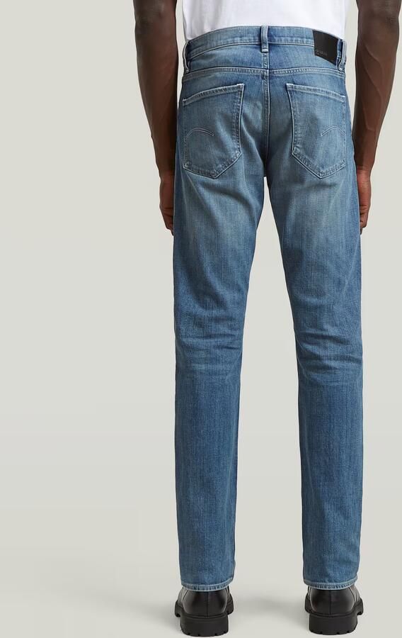 G-Star RAW Mosa Straight Jeans Midden blauw Heren - Foto 5