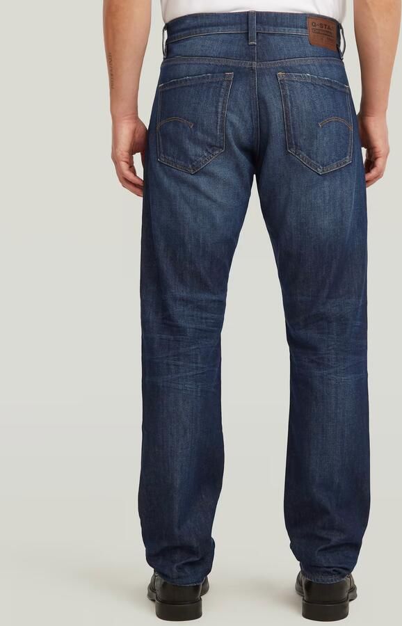 G-Star RAW Mosa Straight Jeans Midden blauw Heren - Foto 5
