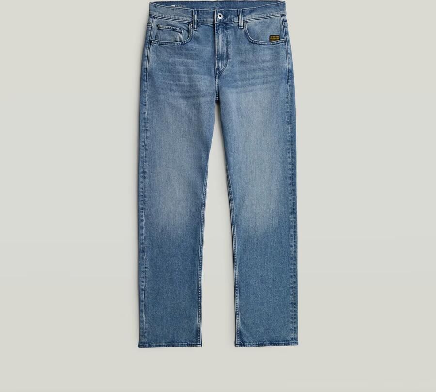 G-Star RAW Mosa Straight Jeans Midden blauw Heren - Foto 4