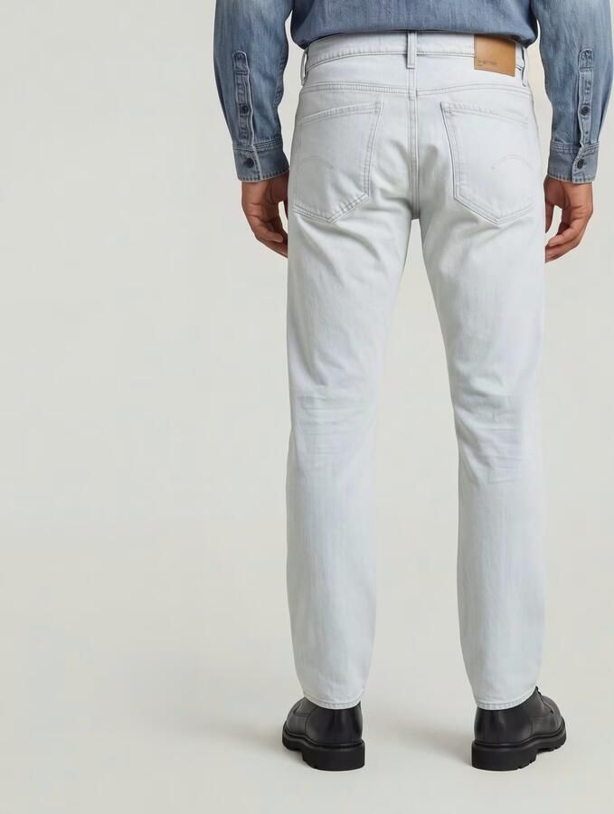G-Star RAW Mosa Straight Jeans Midden blauw Heren - Foto 9