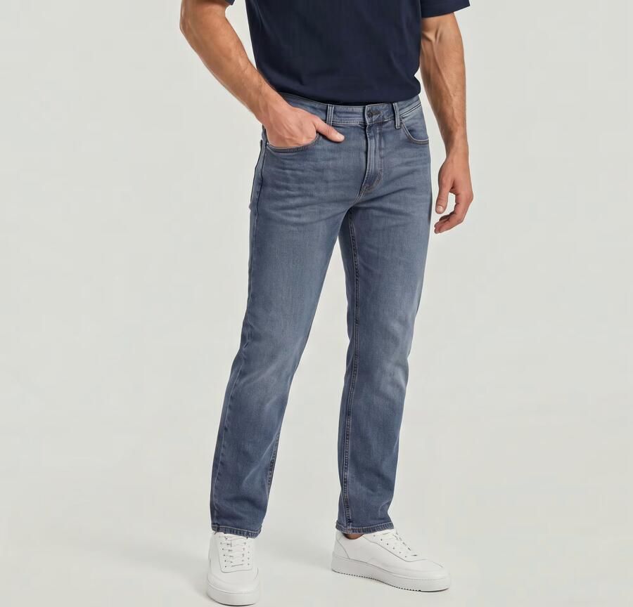 G-Star RAW Mosa Straight Jeans Midden blauw Heren