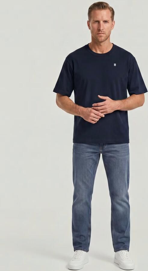G-Star RAW Mosa Straight Jeans Midden blauw Heren - Foto 5
