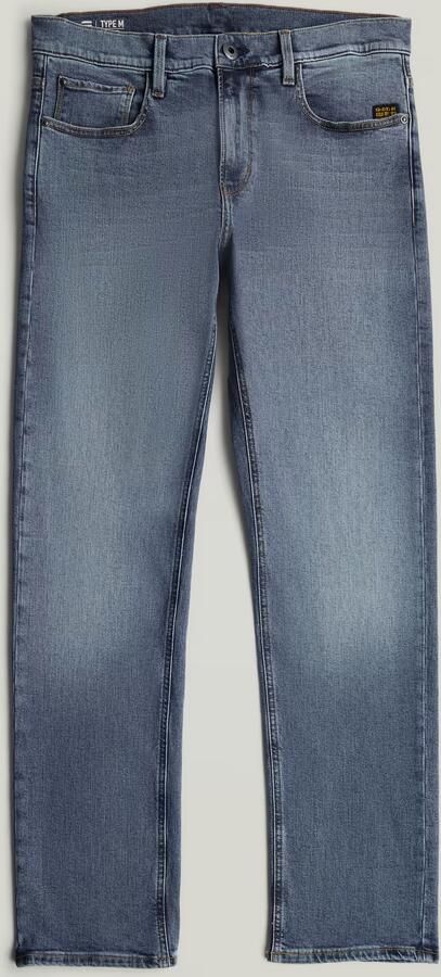 G-Star RAW Mosa Straight Jeans Midden blauw Heren - Foto 6