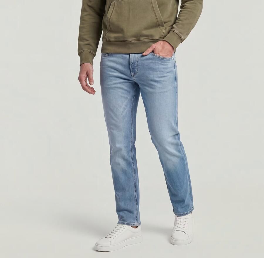 G-Star RAW Mosa Straight Jeans Midden blauw Heren
