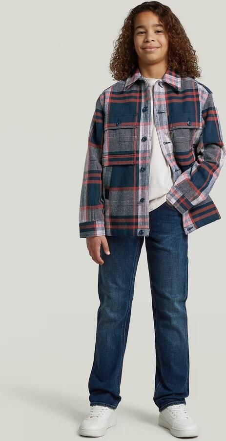 G-Star RAW Mosa Straight Jeans voor jongens Midden blauw jongens - Foto 5