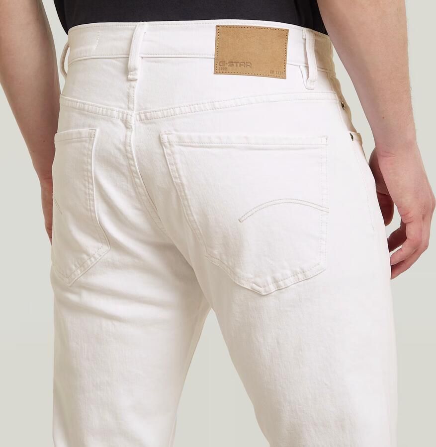 G-Star RAW Mosa Straight Jeans Wit Heren - Foto 3