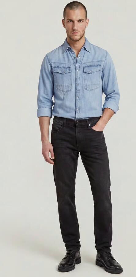 G-Star Raw Straight fit jeans in 5-pocketmodel model 'Mosa' - Foto 20
