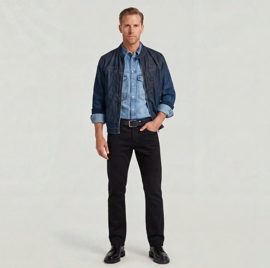 G-Star Raw Straight leg jeans in 5-pocketmodel model 'Mosa' - Foto 5