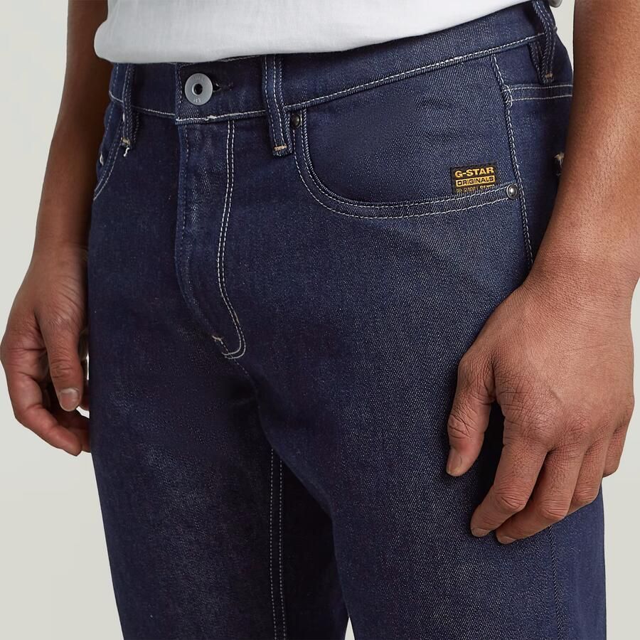 G-Star RAW Mosa Straight Neo Raw Jeans Donkerblauw Heren