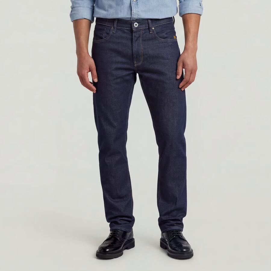 G-Star Raw Straight fit jeans met steekzakken model 'Mosa' - Foto 3