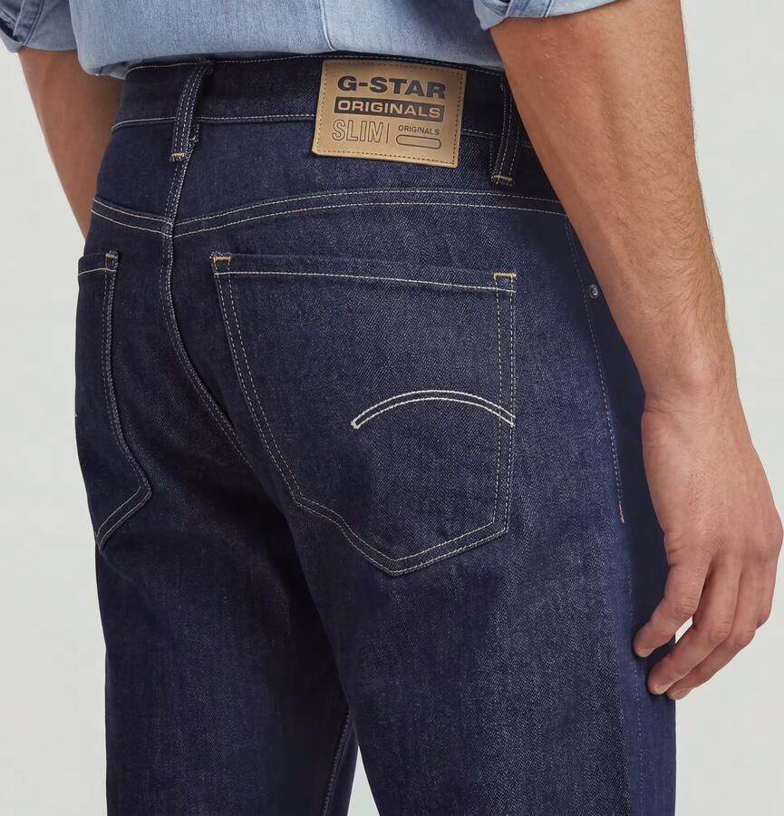 G-Star Raw Straight fit jeans met steekzakken model 'Mosa' - Foto 8
