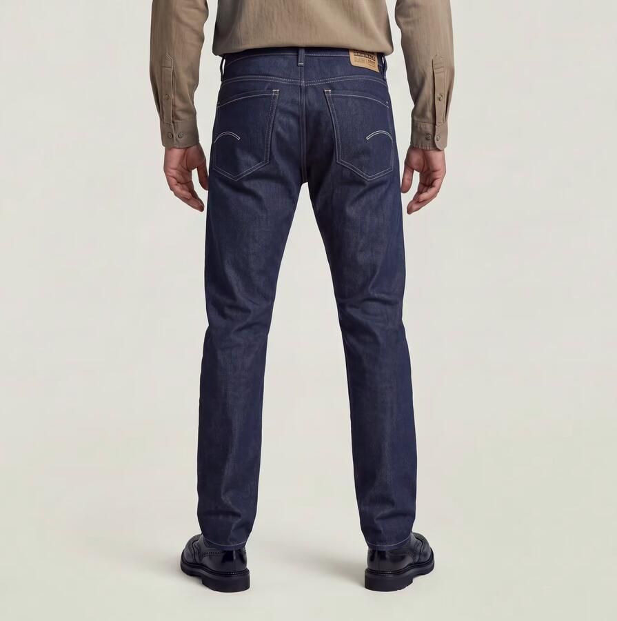 G-Star Raw Straight fit jeans met steekzakken model 'Mosa' - Foto 4