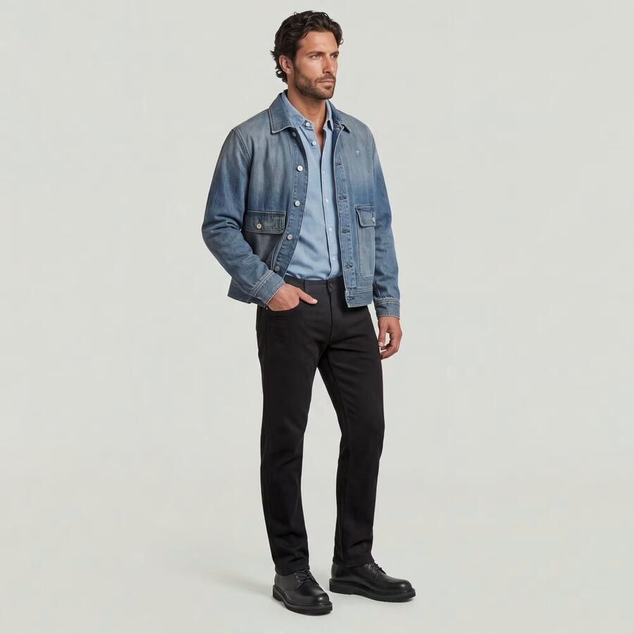 G-Star RAW Mosa Straight Neo Raw Jeans Zwart Heren - Foto 3