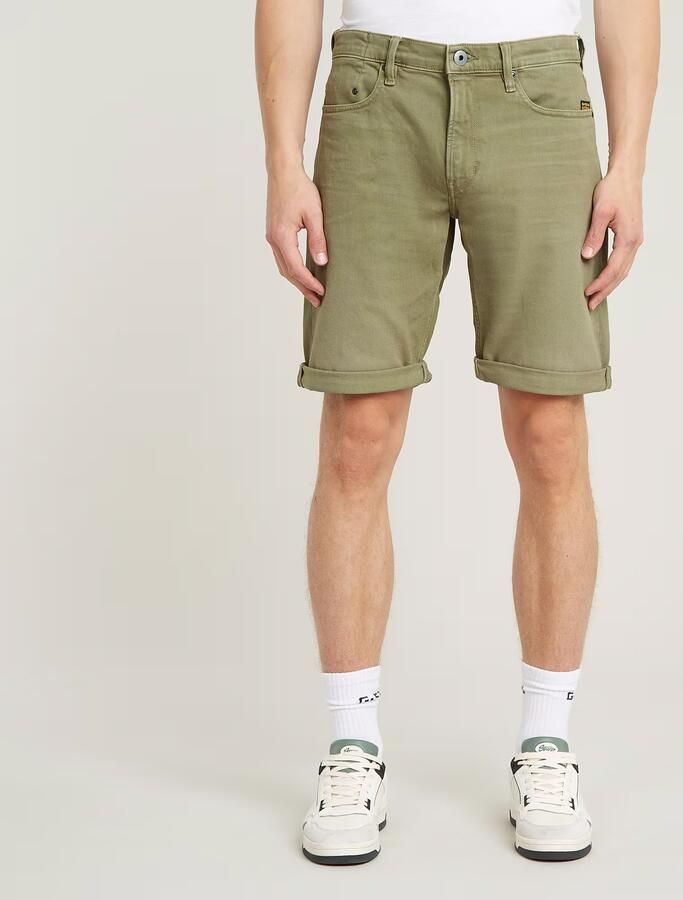 G-Star RAW Mosa Straight Short Groen Heren - Foto 7