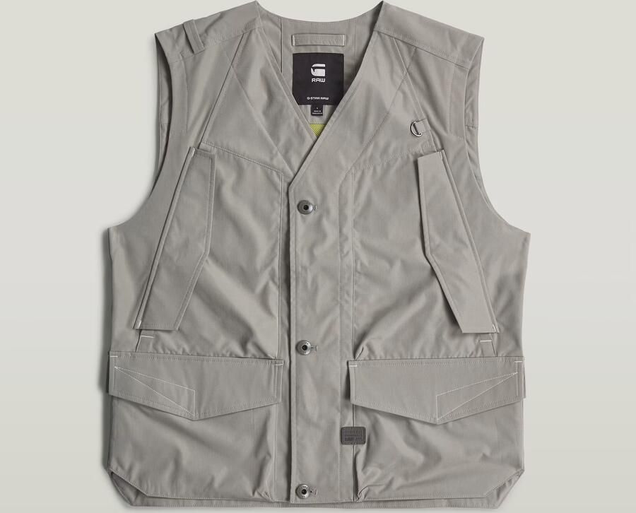 G-Star RAW Mouwloos Jack utility Beige Heren - Foto 6