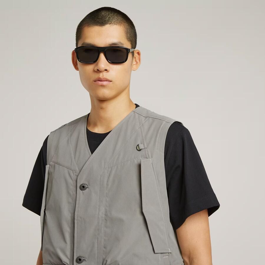 G-Star RAW Mouwloos Jack utility Beige Heren - Foto 4