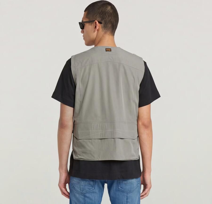 G-Star RAW Mouwloos Jack utility Beige Heren - Foto 3