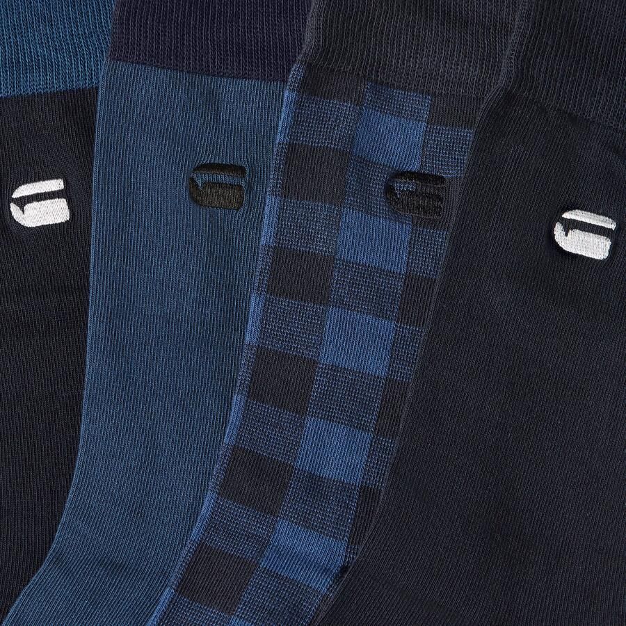 G-Star RAW Multi Sokken Set Met 4 Paar Meerkleurig Heren - Foto 2