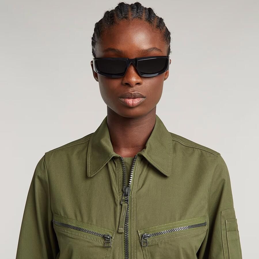 G-Star RAW Multi Zip Winter Jumpsuit Groen Dames - Foto 3