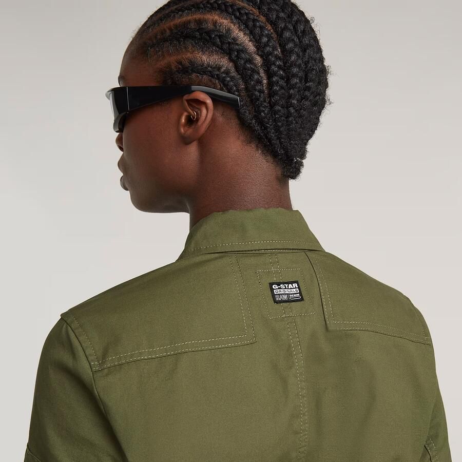 G-Star RAW Multi Zip Winter Jumpsuit Groen Dames - Foto 4