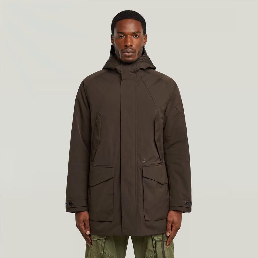 G-Star RAW Multipocket Padded Parka Bruin Heren - Foto 5