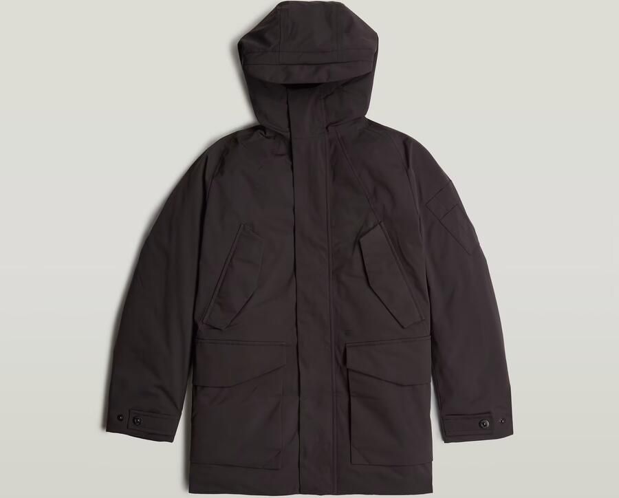 G-Star RAW Multipocket Padded Parka Zwart Heren - Foto 3